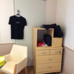 入院の部屋は個室で快適やった