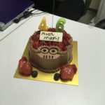 社長の誕生日お祝い